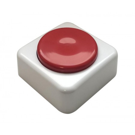 Кнопка звонка ВЗ1-01 круглая красная кнопка Тритон