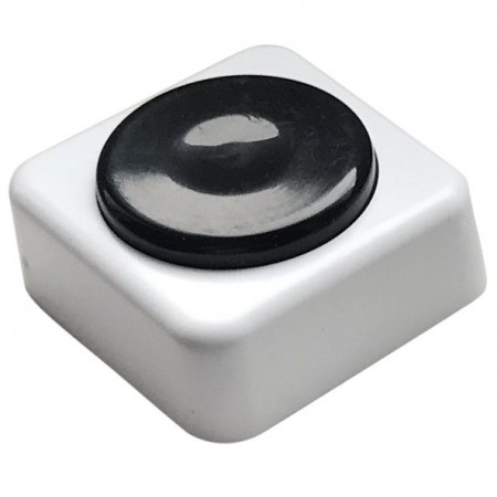 Кнопка звонка ВЗ1-01 круглая черная кнопка Тритон- Электро 4/12/252шт.