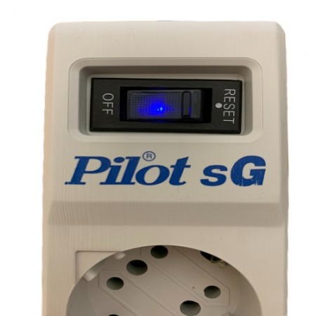 Сетевой фильтр sG  5розеток  3м 2.2кВт 15А Pilot