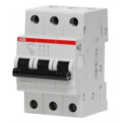 Автоматический выключатель трехполюсный SH201L 3Р 16А 4.5кА С АВВ  1/36шт.