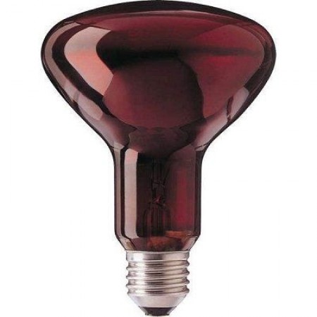 Лампа красная зеркальная 250W 230V Е27 R-127  15шт.