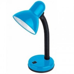 Настольная лампа 2063 голубая под Е27 R&C