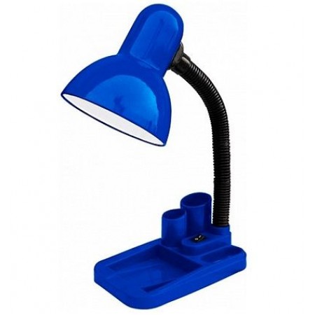 Настольная лампа 2067 голубая под Е27 R&C  1шт.