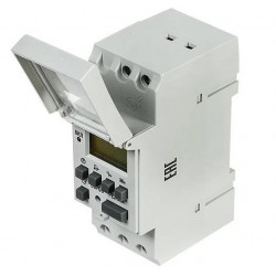 Таймер ТЭ-15 цифровой 16А 230В на DIN-рейку IEK  1шт.