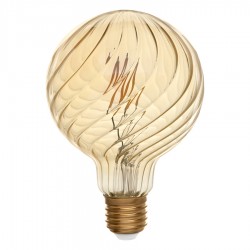 Лампа светодиодная General Золотая волна GLDEN-G95S-GW-8-230-E27-2700, золотая, E27, 2700 К, 661402