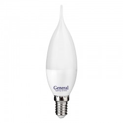 Лампа светодиодная General Стандарт GLDEN-CFW-7-230-E14-4500, 648900, E-14, 4500 К