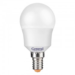 Лампа светодиодная General Стандарт GLDEN-G45F-10-230-E14-6500, 683500, Е-14, 6500 К