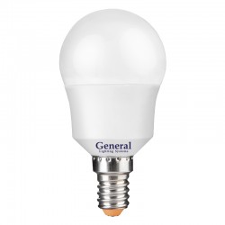 Лампа светодиодная General Стандарт GLDEN-G45F-7-230-E14-2700, 640600, Е-14, 2700 К