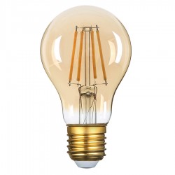 Лампа светодиодная General GLDEN-A60S-10-230-E27-4500, золотая, E27, 4500 К, 661414