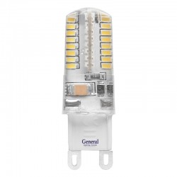 Лампа светодиодная General Капсульная GLDEN-G9-5-S-220-2700, 653600, G-9, 2700 К
