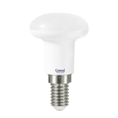 Лампа светодиодная General Стандарт GLDEN-R39-5-230-E14-6500, 648400, E-14, 6500 К