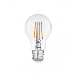 Лампа светодиодная General Филамент GLDEN-A60S-10-230-E27-2700, 631700, E-27, 2700 К