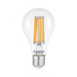 Лампа светодиодная General Филамент GLDEN-A65S-25ВТ-230-E27-4500, 660323, E-27, 4500 К
