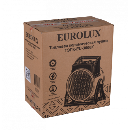 Тепловая электрическая пушка Eurolux ТЭПК-EU-3000K