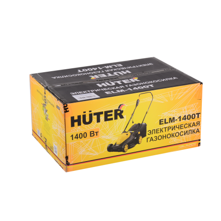 Газонокосилка электрическая HUTER ELM-1400T